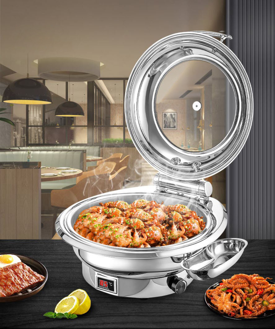 Nồi hâm nóng thức ăn buffet Nhà Hàng Khách Sạn OEM SX001