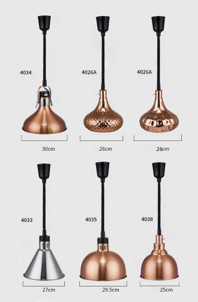 Đèn hâm nóng thức ăn dạng treo cho Nhà Hàng buffet OEM X3041