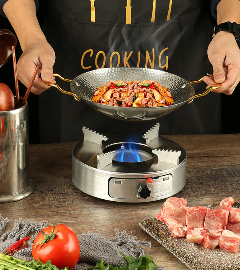 Bếp cồn inox cao cấp cho Nhà Hàng Khách Sạn OEM ZK005