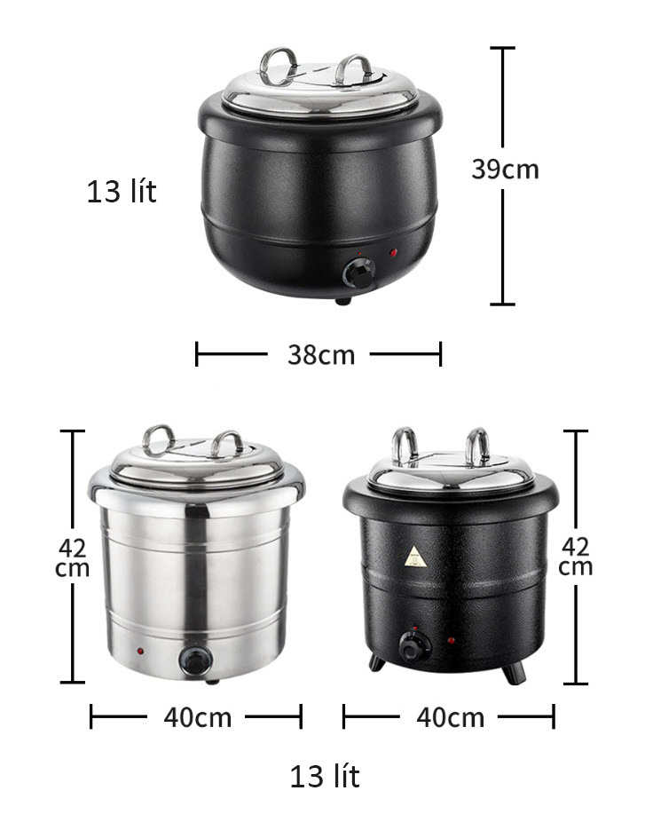 Nồi hâm nóng soup buffet 10-13L OEM JD8066