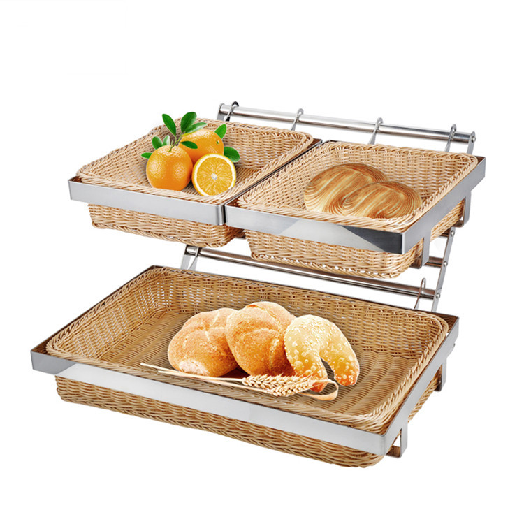 Kệ trưng bày bánh ngọt trái cây buffet OEM JDYH01