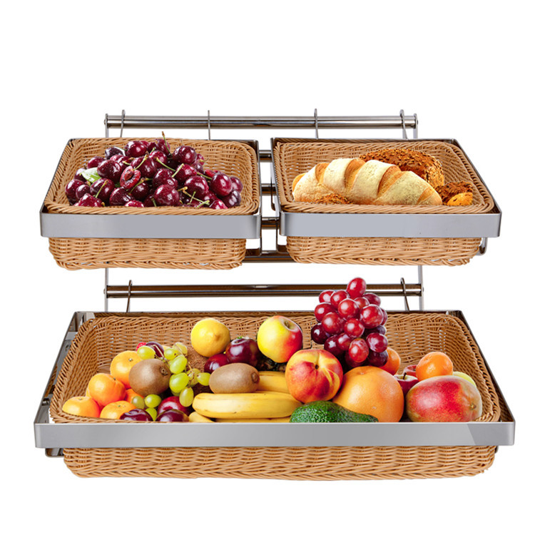 Kệ trưng bày bánh ngọt trái cây buffet OEM JDYH01
