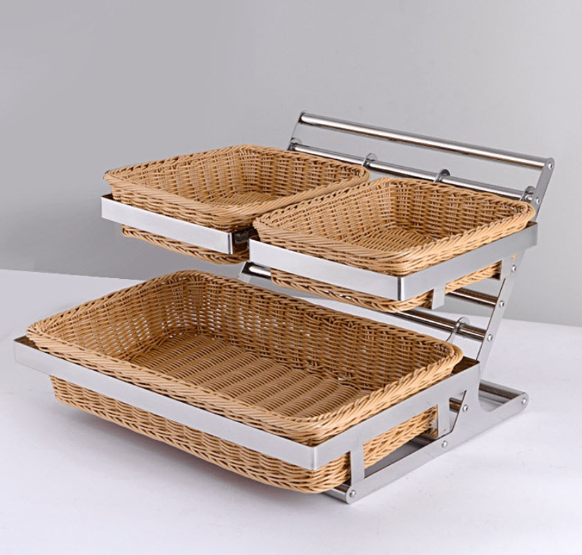 Kệ trưng bày bánh ngọt trái cây buffet OEM JDYH01