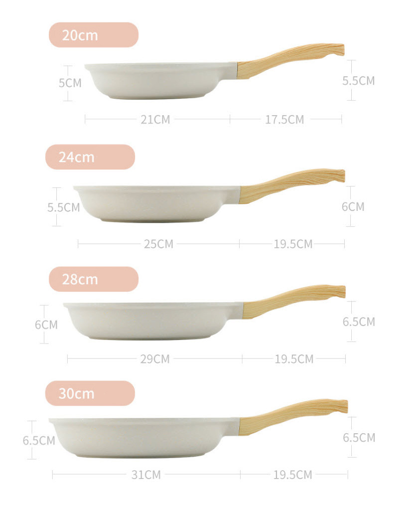 Chảo vân đá Maifan size 20-30cm OEM PD20