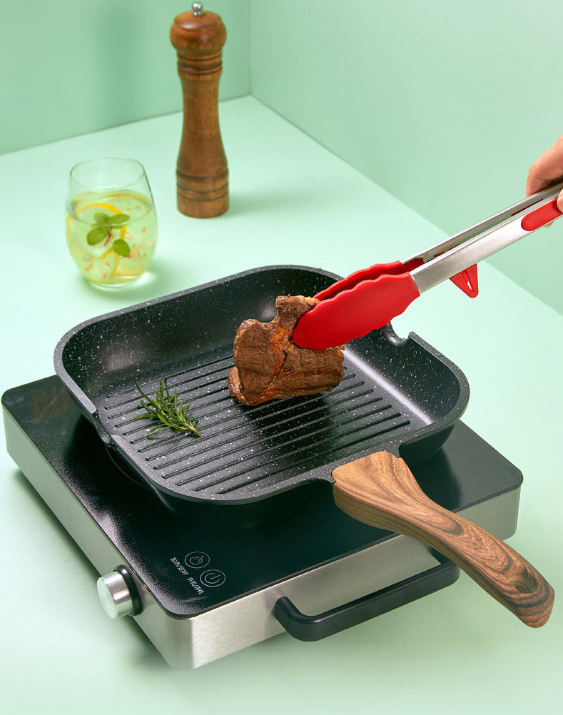Chảo vân đá Maifan chiên beefsteak OEM SN41