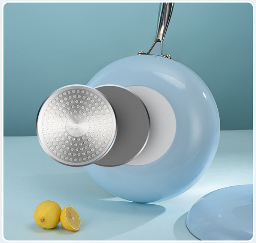 Chảo đá cuội chống dính y tế 30cm OEM MANE05