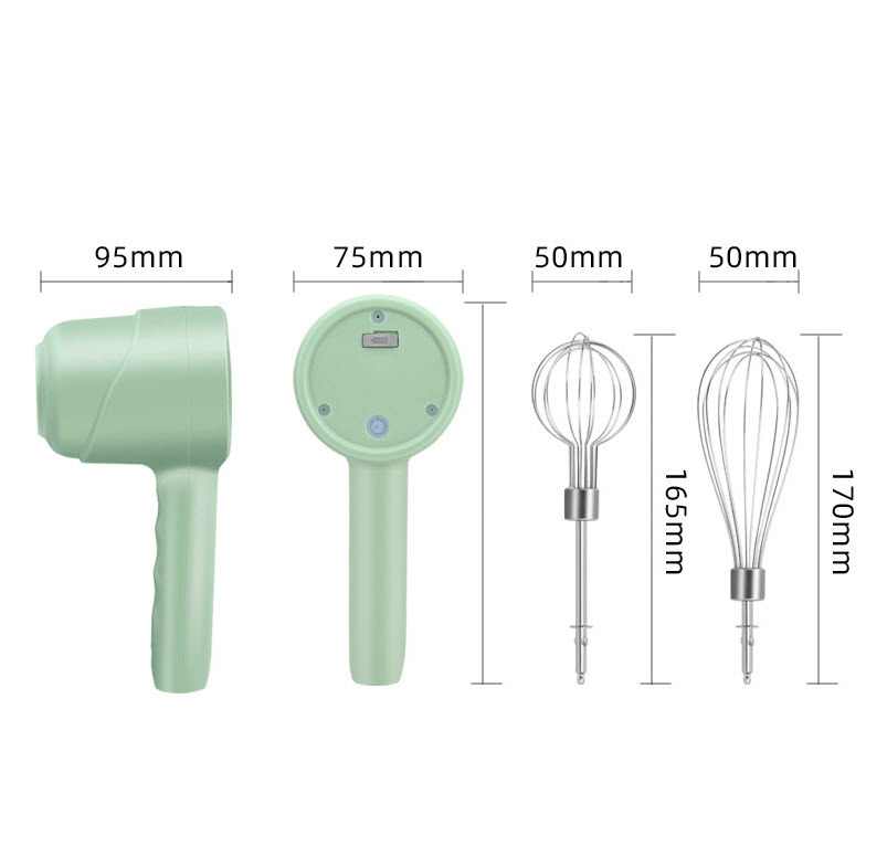Máy đánh trứng mini cầm tay pin sạc OEM DDZ01