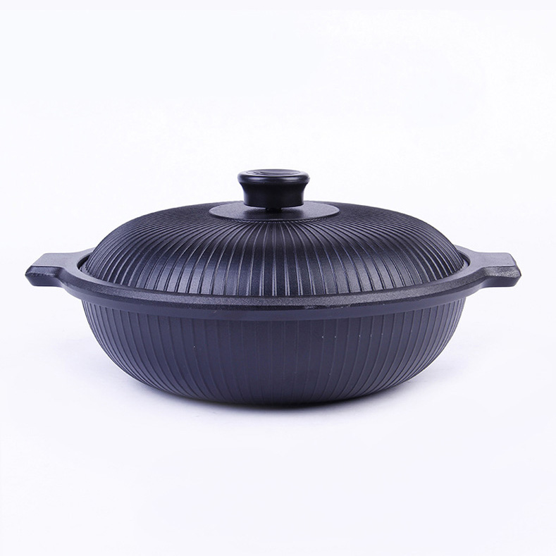 Nồi nhôm đúc có nắp size 22-26cm OEM YY628