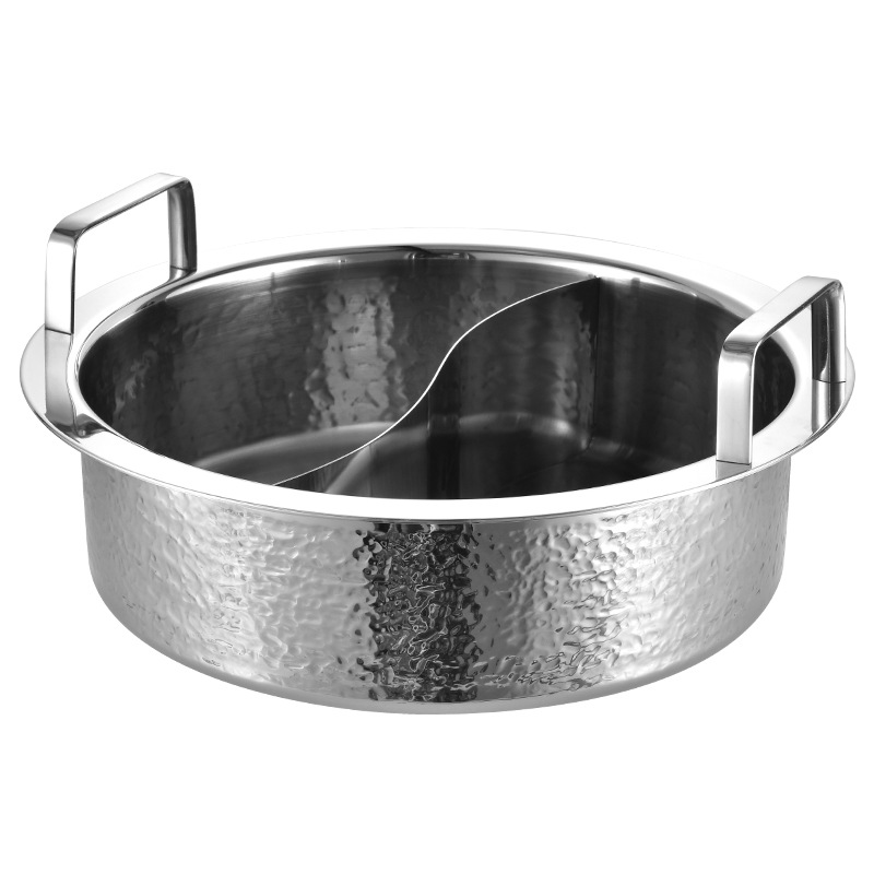 Nồi lẩu inox 304 cao cấp 3 lớp độ dày cao OEM Q0701
