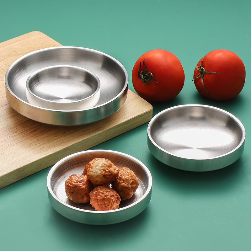 Dĩa inox 2 lớp đựng thức ăn Kimchi salad Nomi JMC2254