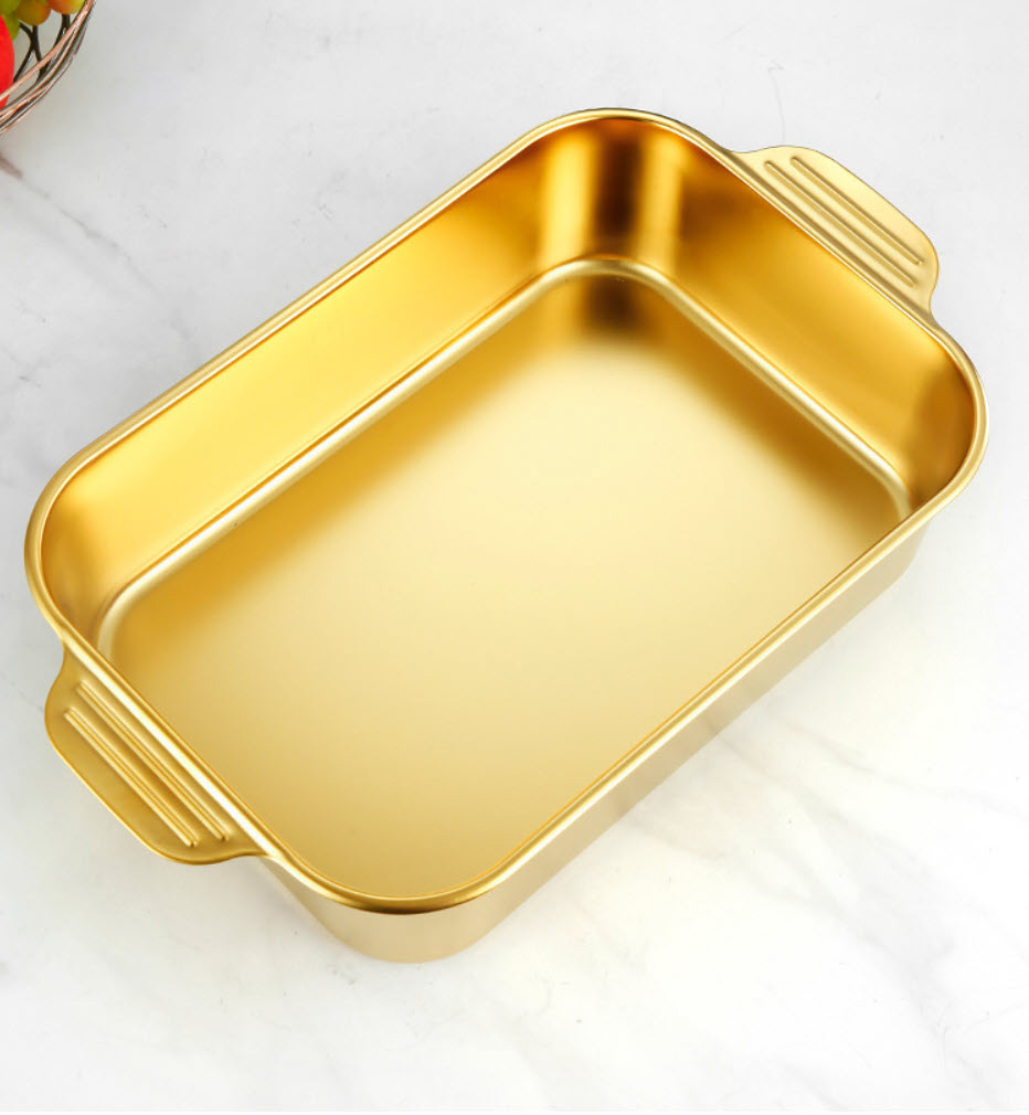 Khay inox nướng hấp thức ăn MESS KM515