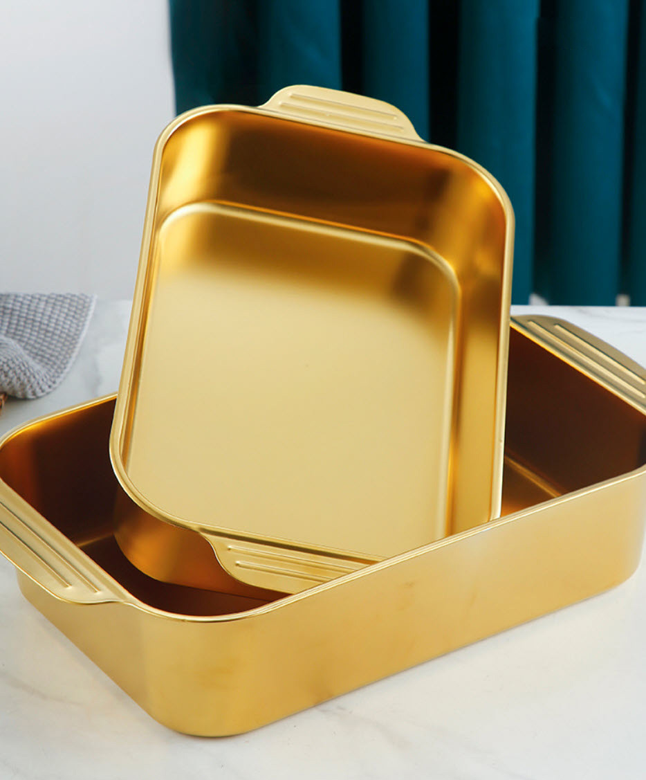Khay inox nướng hấp thức ăn MESS KM515