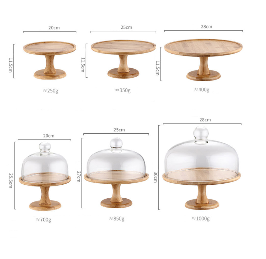 Khay trưng bày bánh kem bánh ngọt trái cây OEM YY4531