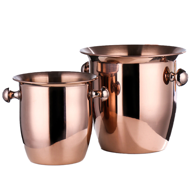 Xô đá ướp bia rượu vang inox 304 dày 1.5mm Millai ML5345