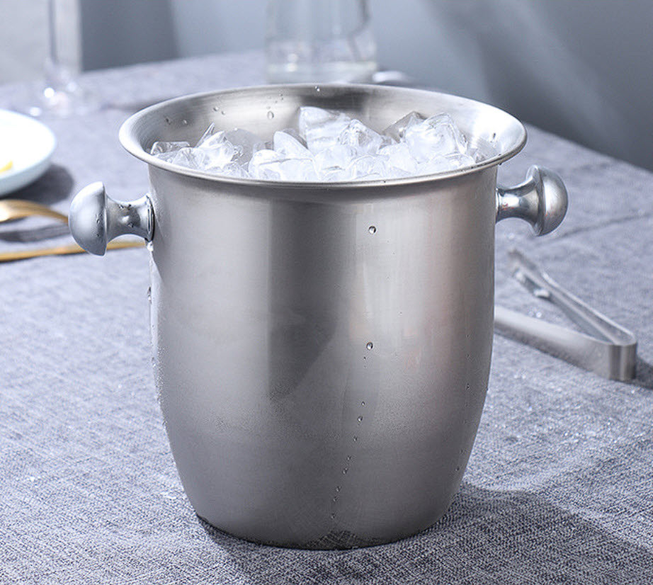 Xô đá ướp bia rượu vang inox 304 dày 1.5mm Millai ML5345