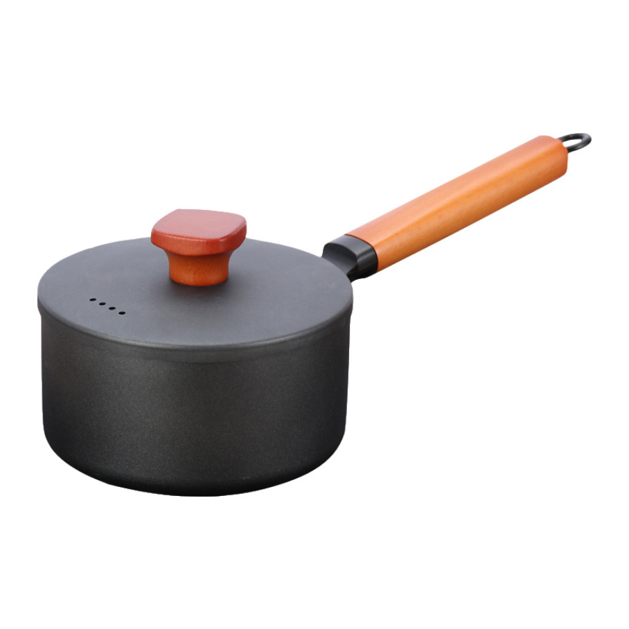 Nồi nấu sữa nấu nước sốt thép carbon chống dính 16cm OEM SST0709