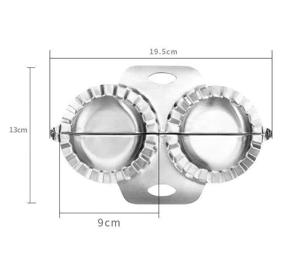 Khuôn làm Sủi Cảo ép Há Cảo inox 304 Minole MNL002