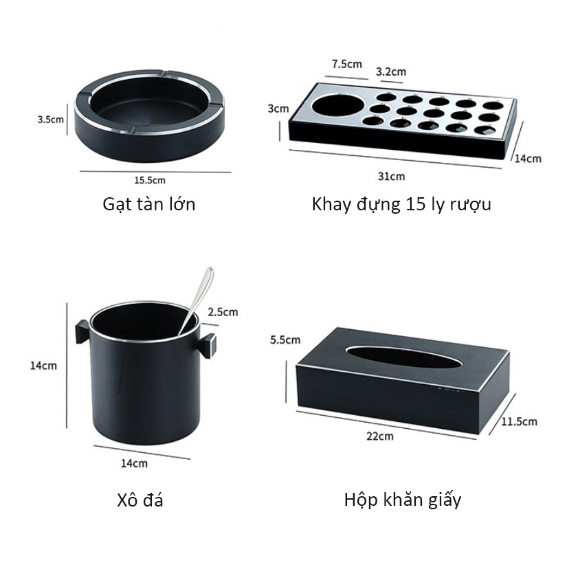 Bộ phụ kiện phục vụ phòng Karaoke OEM JD4155