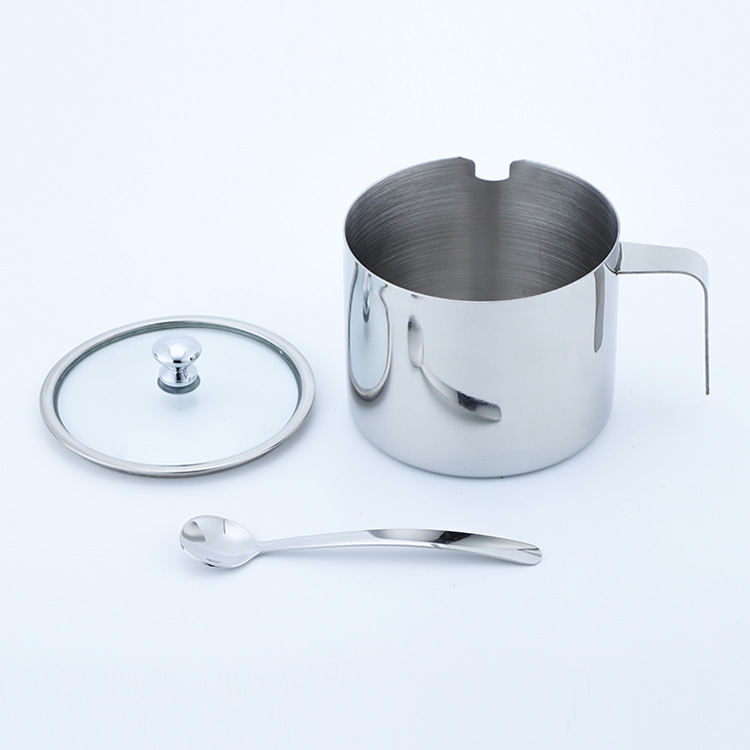 Bộ đựng gia vị 3 ngăn inox 304 có tay cầm OEM KAI01