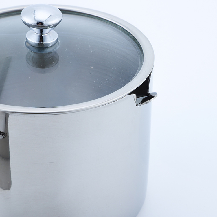 Bộ đựng gia vị 3 ngăn inox 304 có tay cầm OEM KAI01