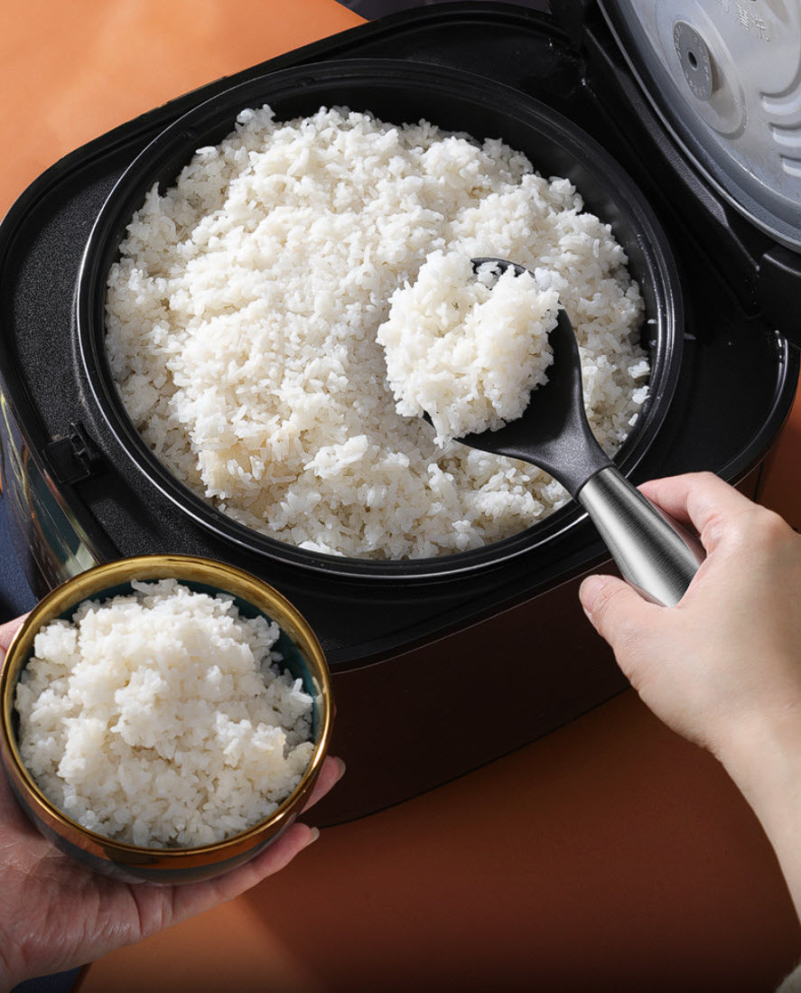 Muỗng múc cơm inox 304 đầu silicon Minole MNL007