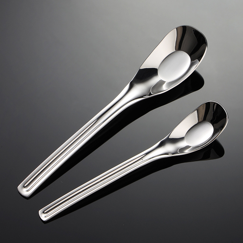 Muỗng soup inox y tế 316 dài 14-17cm OEM JAH03