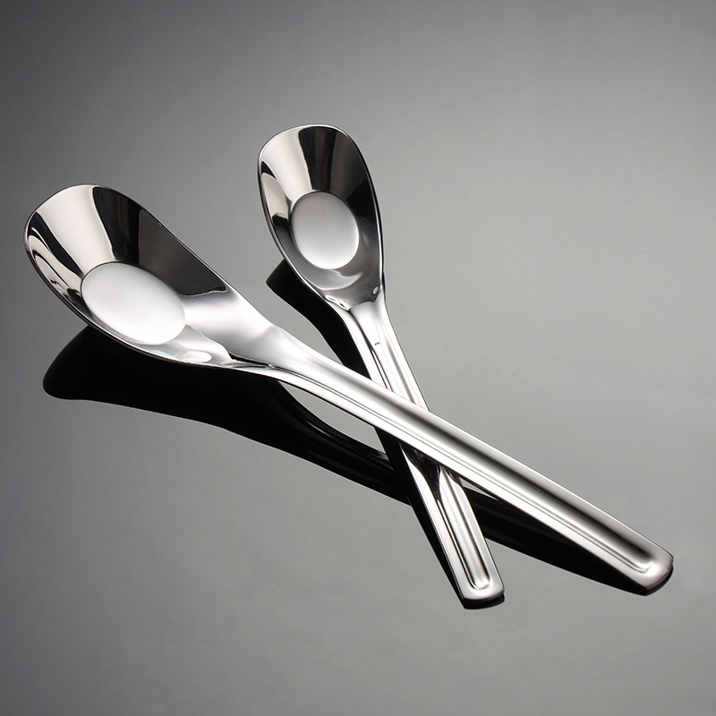 Muỗng soup inox y tế 316 dài 14-17cm OEM JAH03