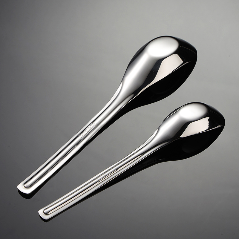 Muỗng soup inox y tế 316 dài 14-17cm OEM JAH03