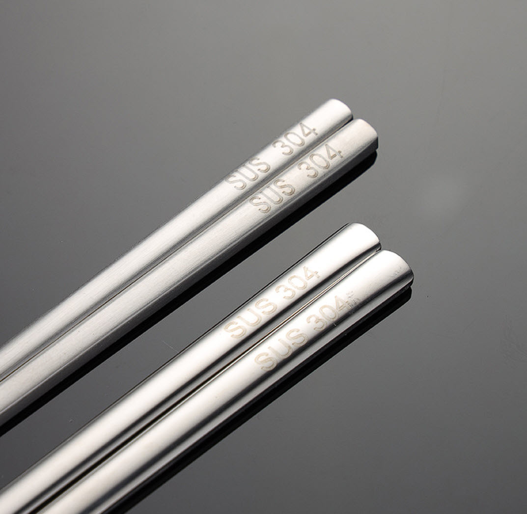 Đũa inox 304 dài 19-23cm OEM JAH04