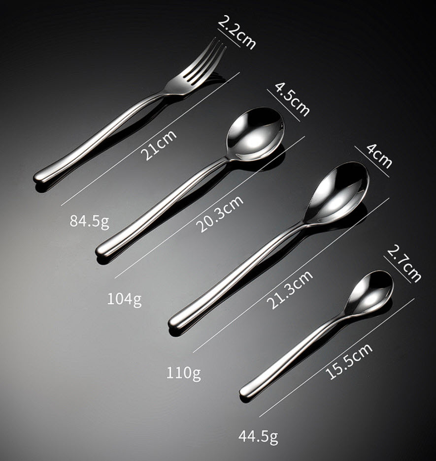 Bộ dao muỗng nĩa inox 304 OEM JAH09