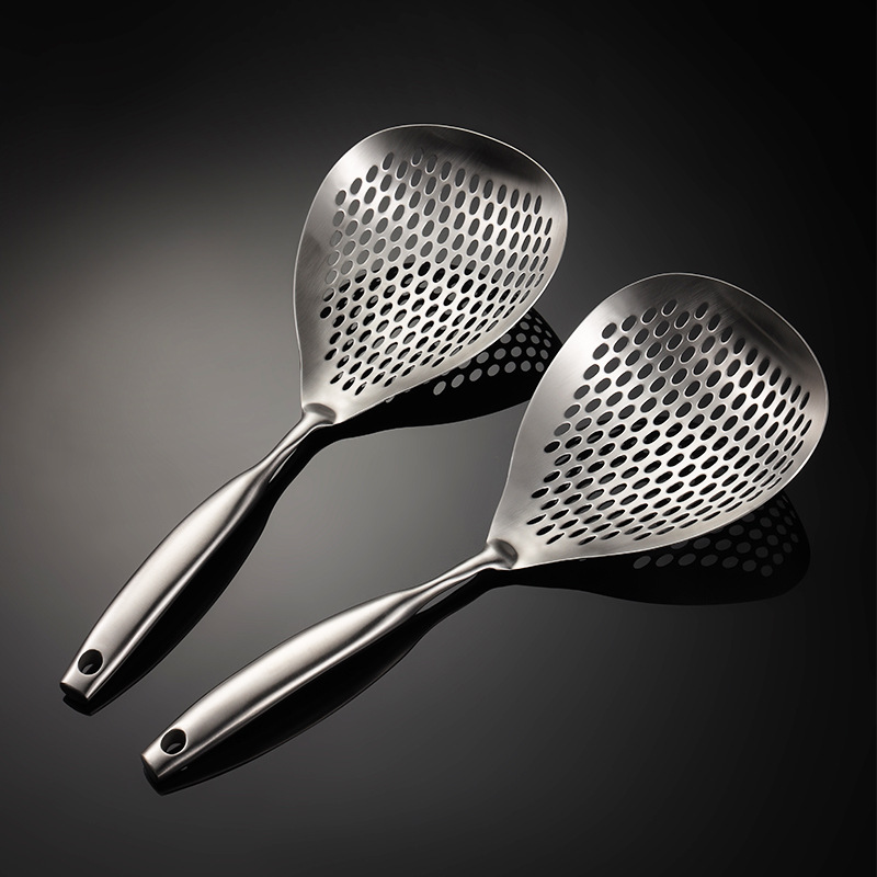 Vá vớt thức ăn đường kính 14cm inox 304 OEM JAH12