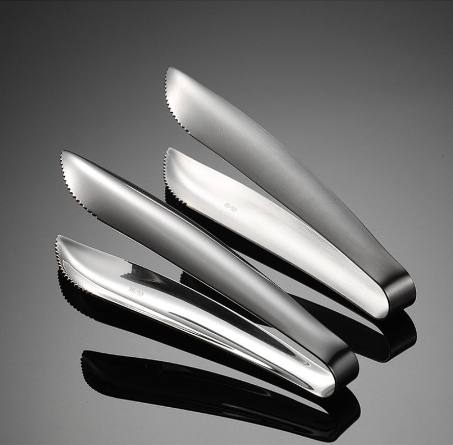 Kẹp gắp thức ăn 19cm inox 304 OEM JAH14