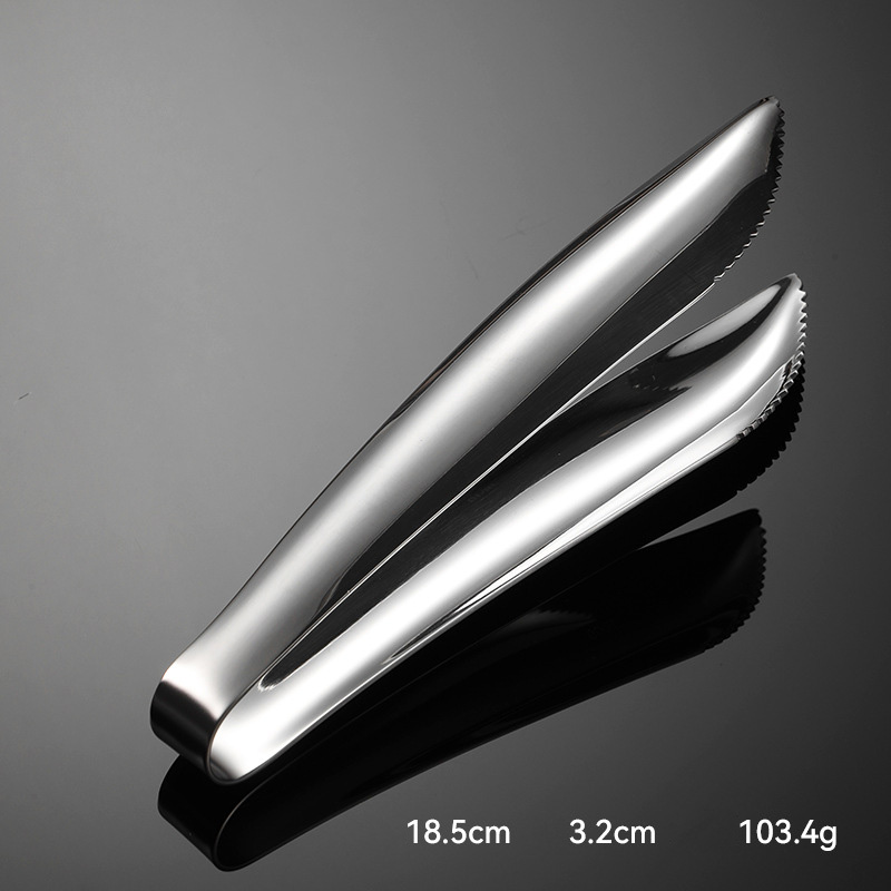 Kẹp gắp thức ăn 19cm inox 304 OEM JAH14