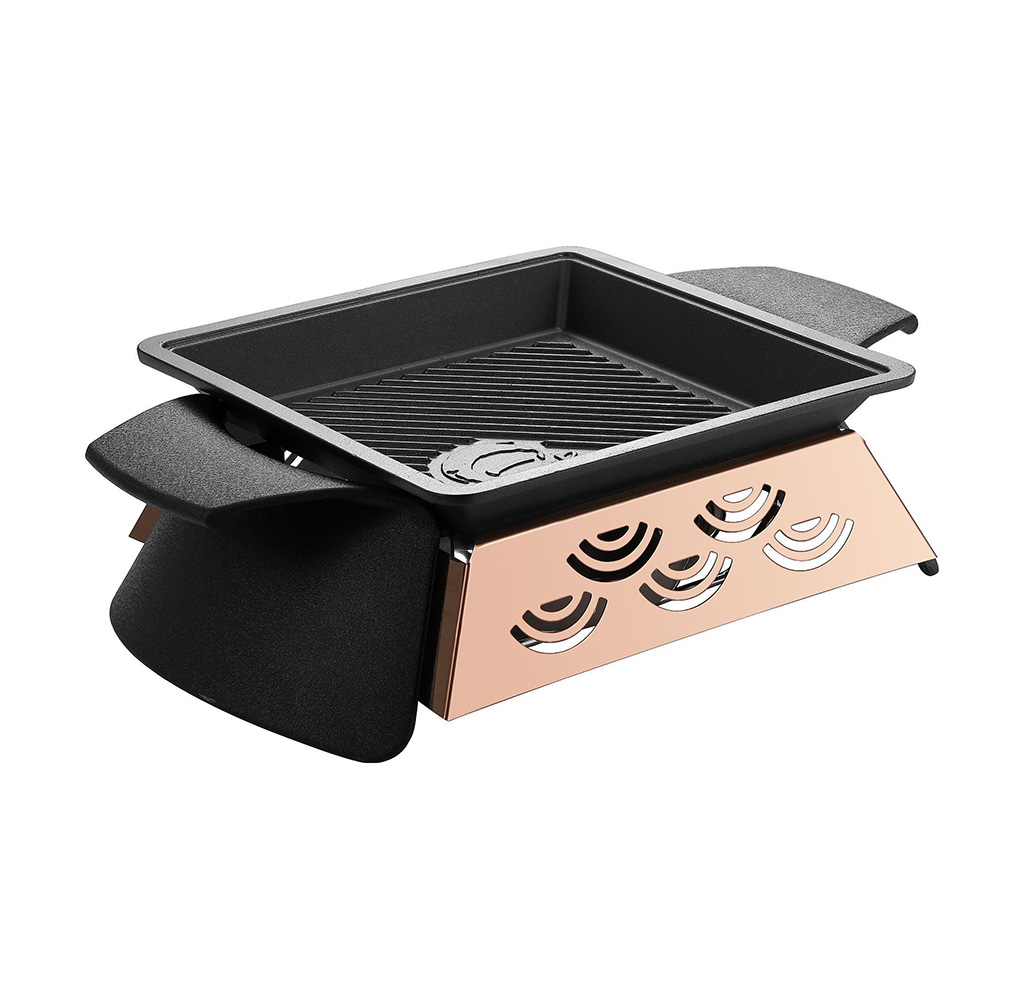 Khay hấp cá hâm nóng hải sản hâm nóng thức ăn buffet MF500