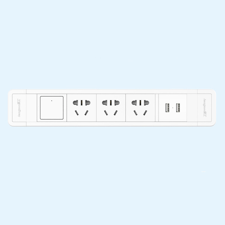 Ổ cắm âm bàn văn phòng đa năng OEM P0206