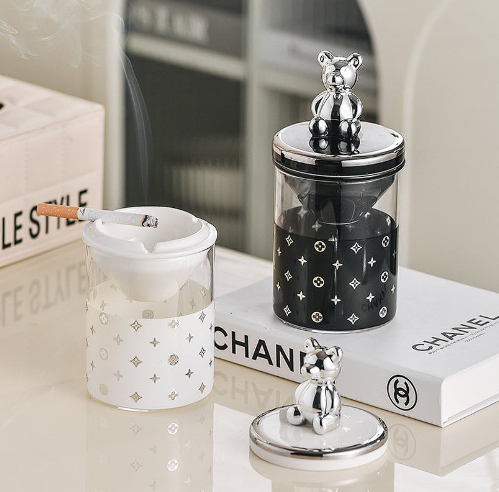 Gạt tàn nắp đậy Luxury Bear Morisawa A2126