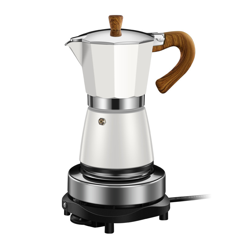 Bộ ấm pha cafe 300ml giữ nóng kèm bếp điện Bomans BOM04