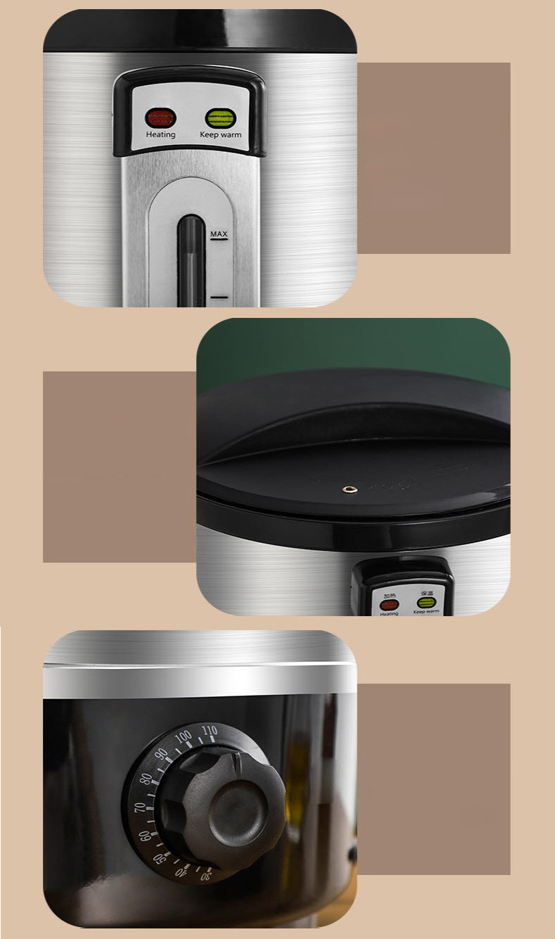Bình đun bình giữ nóng trà sữa cafe dùng điện OEM WN501