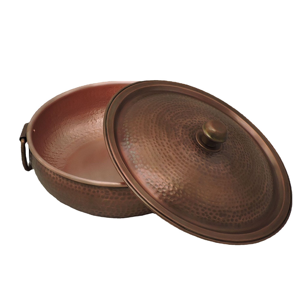 Nồi lẩu đồng cổ điển 26-36cm handmade OEM LZ0301