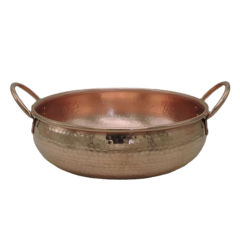 Nồi lẩu đồng handmade 22-36cm OEM LZ0608