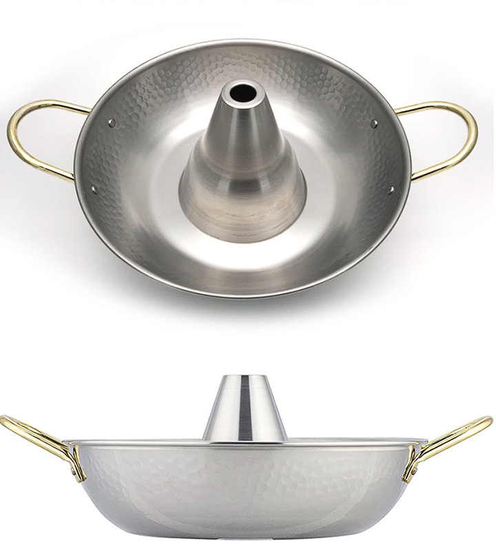 Nồi lẩu Shabu Japanese 360 inox 304 26cm OEM SKH01