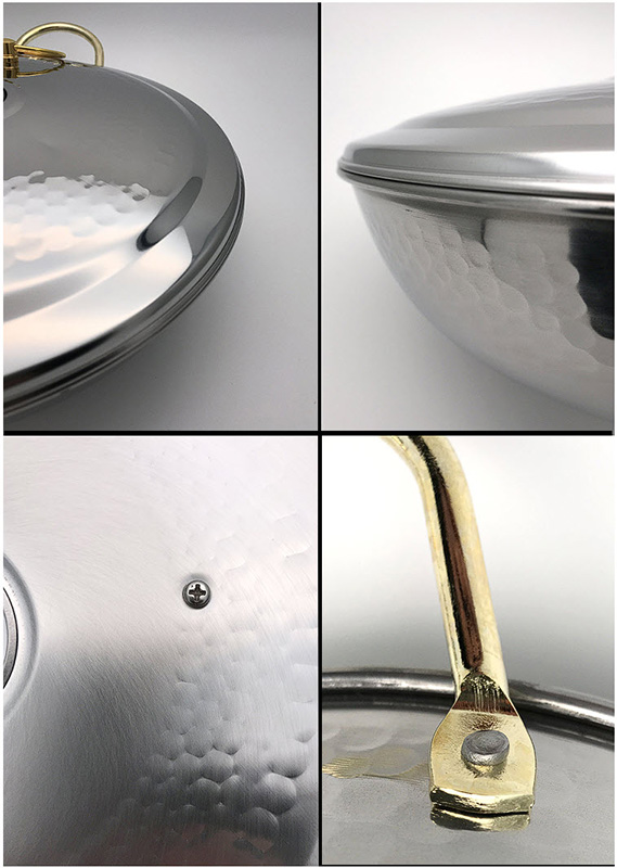 Nồi lẩu Shabu Japanese 360 inox 304 26cm OEM SKH01