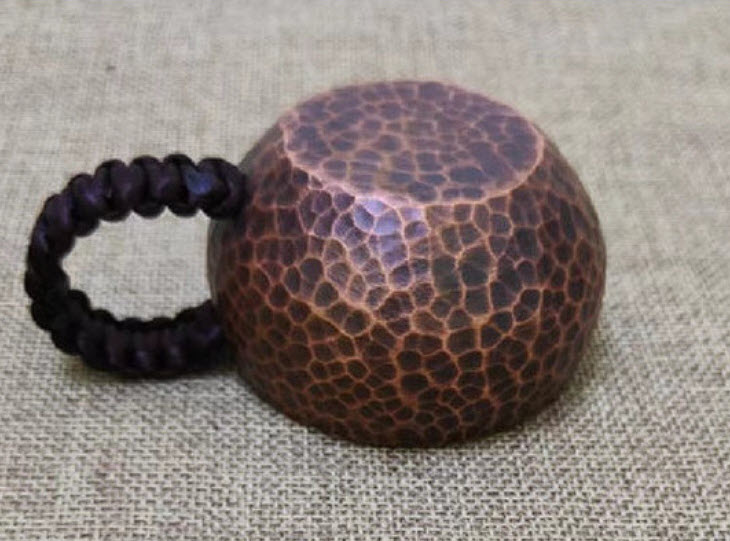 Bộ ấm trà đạo handmade đồng nguyên chất OEM LSC04