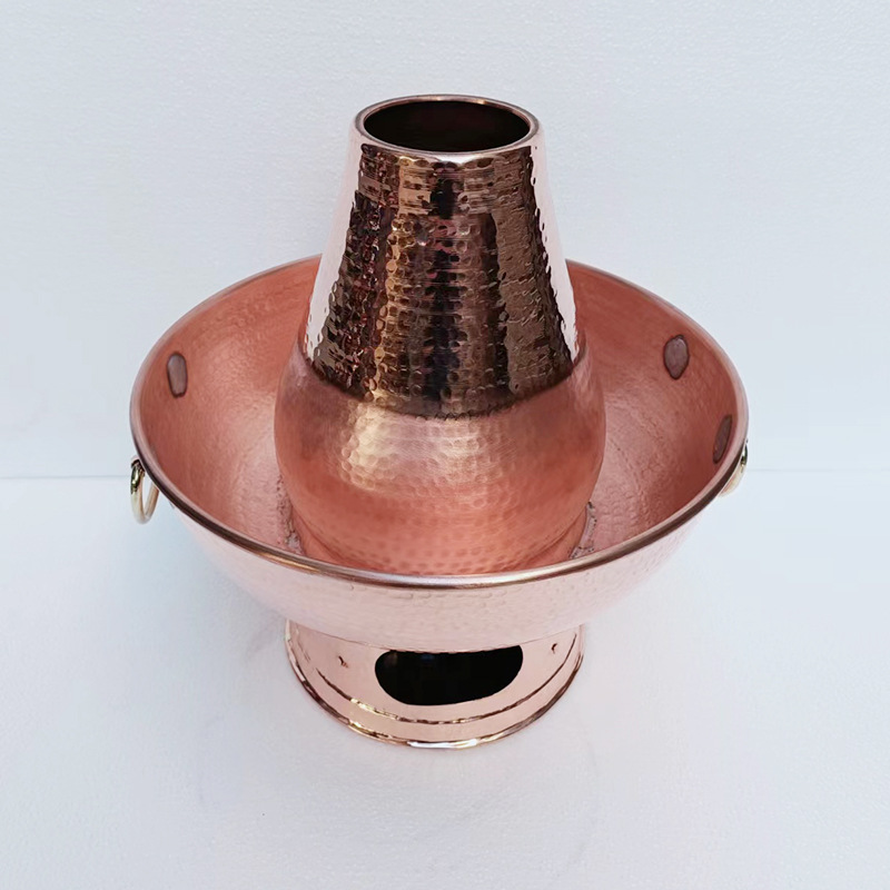 Nồi lẩu cổ điển Cù Lao đồng đỏ copper OEM LSC06